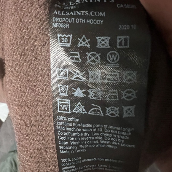Allsaints Dropout Oth Hoodie - Picture 5 of 7